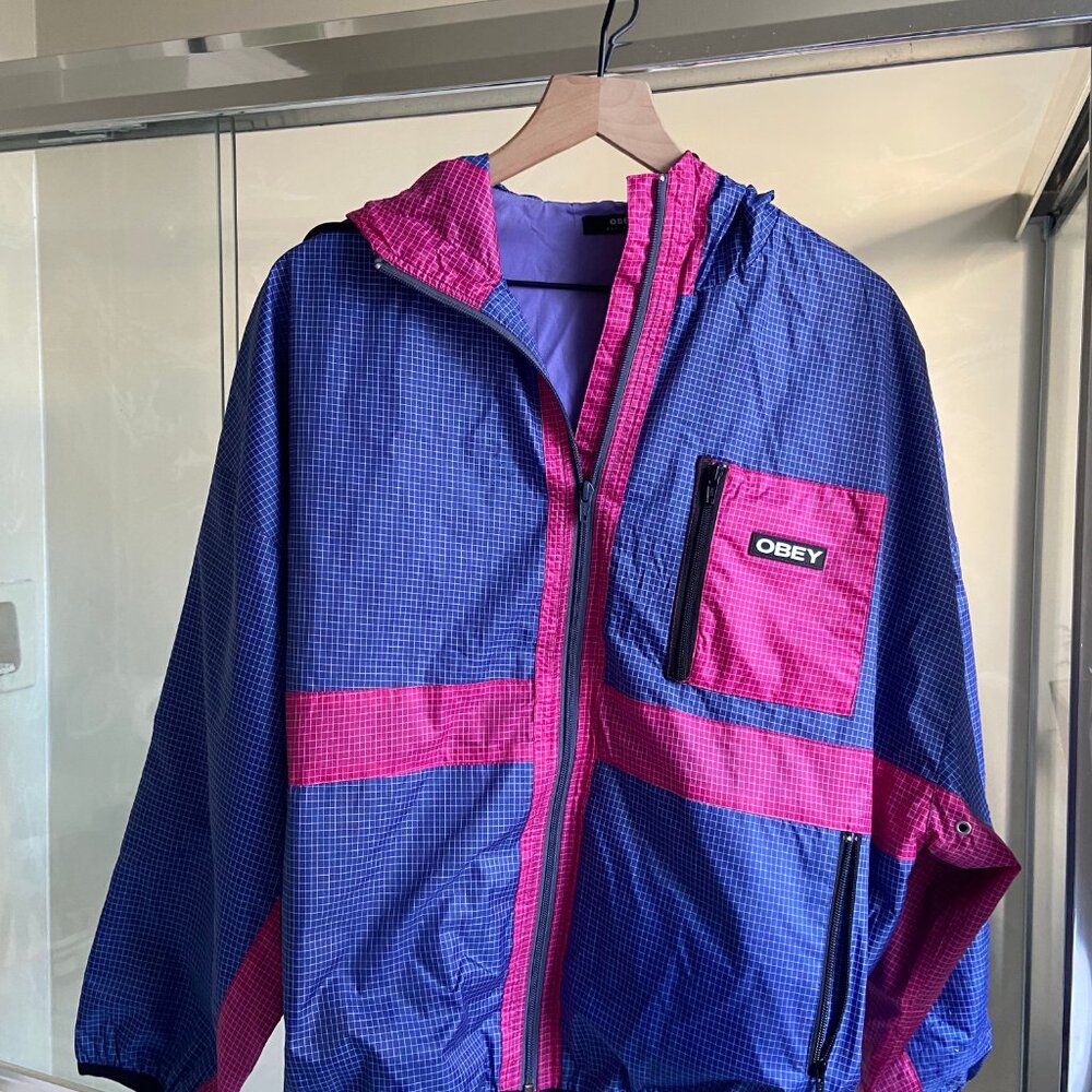 OBEY PROPAGANDA Waterproof Windbreaker